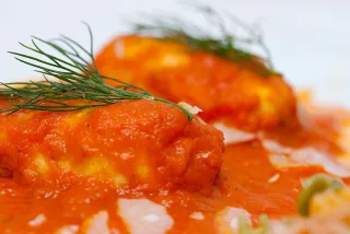 Photo of Fish Dumplings in Tomato Sauce
