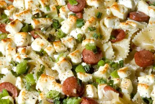 Photo of Schinkennudeln with Feta